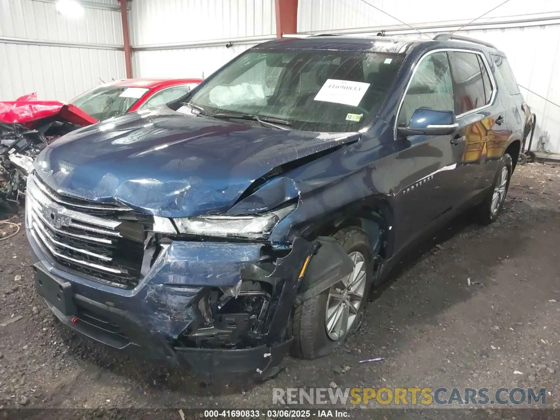 6 fotografías del automóvil dañado 1GNEVGKWXPJ136486 CHEVROLET TRAVERSE 2023