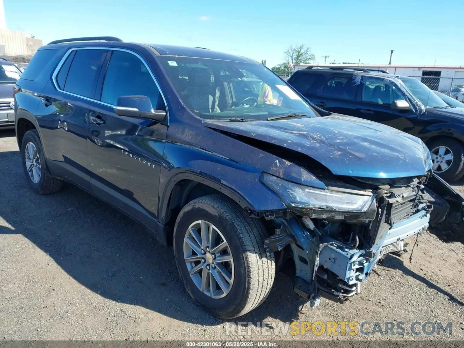 1 fotografías del automóvil dañado 1GNEVHKW1PJ232125 CHEVROLET TRAVERSE 2023
