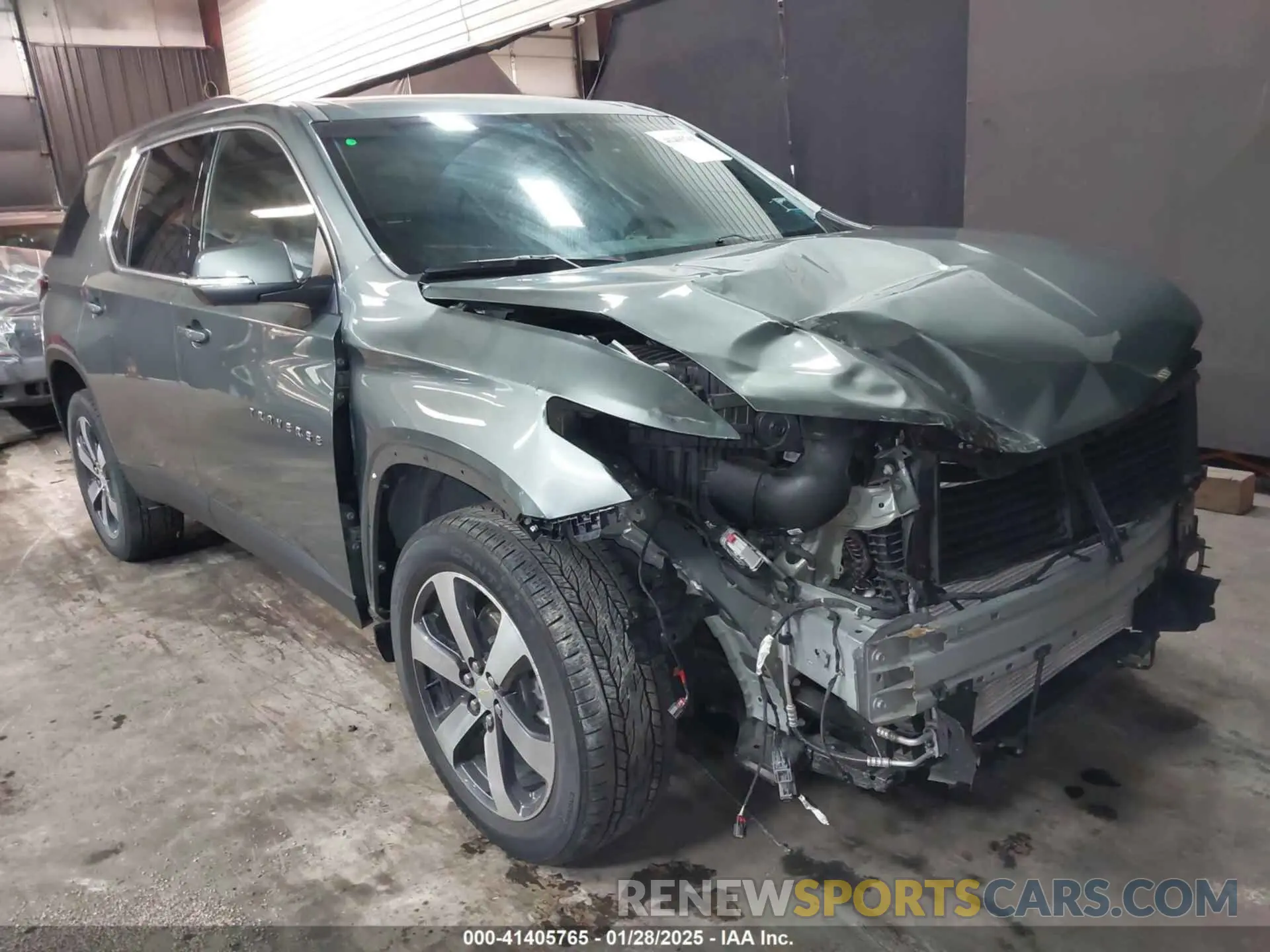 1 fotografías del automóvil dañado 1GNEVHKW2PJ174297 CHEVROLET TRAVERSE 2023