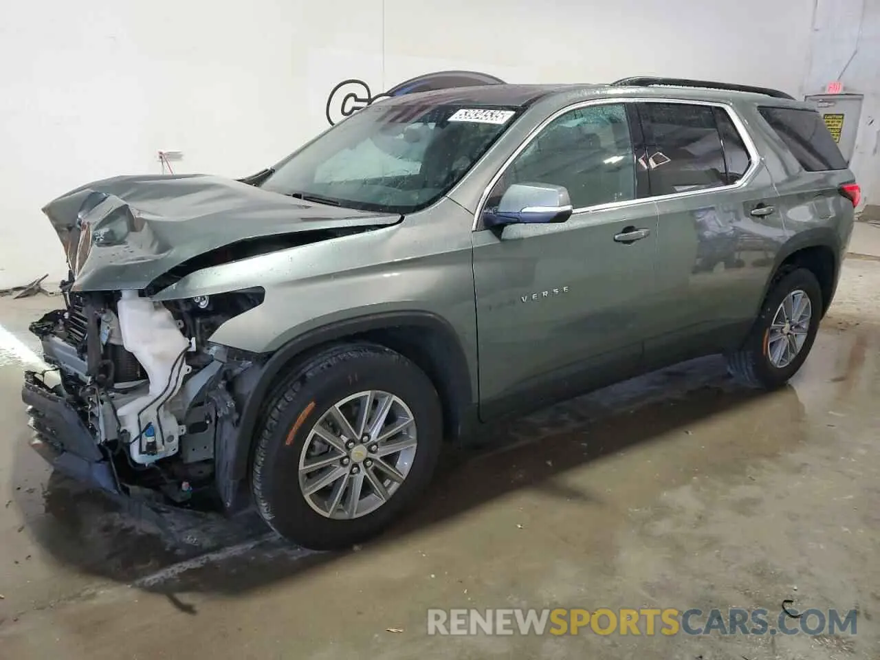 1 fotografías del automóvil dañado 1GNEVHKW4PJ231163 CHEVROLET TRAVERSE 2023