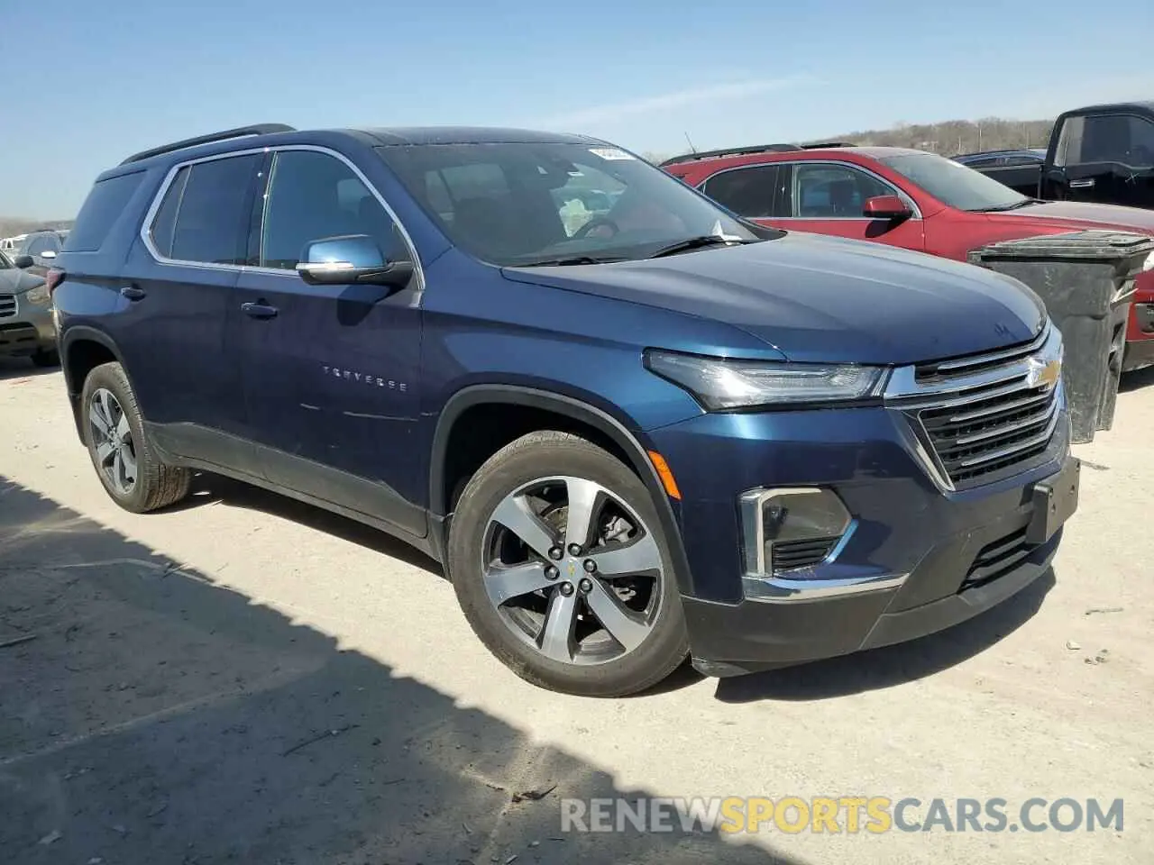 4 fotografías del automóvil dañado 1GNEVHKW6PJ217961 CHEVROLET TRAVERSE 2023