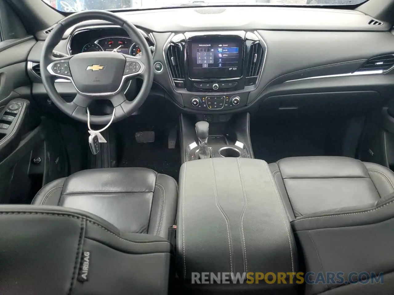 8 fotografías del automóvil dañado 1GNEVHKW6PJ217961 CHEVROLET TRAVERSE 2023