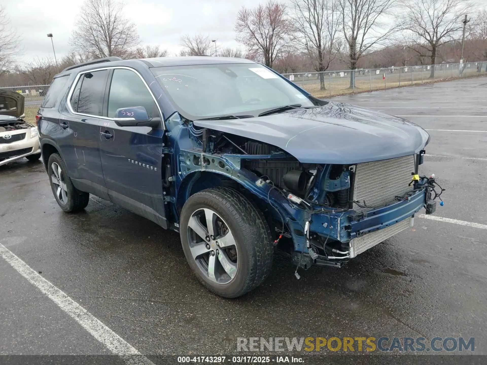 1 fotografías del automóvil dañado 1GNEVHKW8PJ288112 CHEVROLET TRAVERSE 2023
