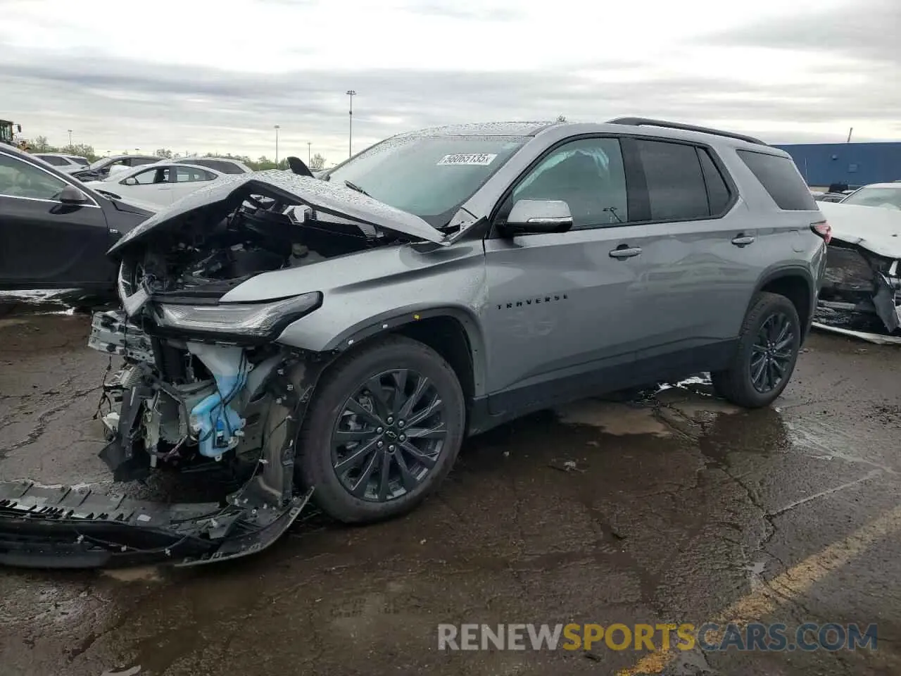 1 fotografías del automóvil dañado 1GNEVJKW4PJ294769 CHEVROLET TRAVERSE 2023