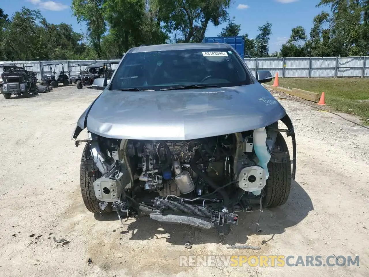 5 fotografías del automóvil dañado 1GNEVJKW5PJ298636 CHEVROLET TRAVERSE 2023