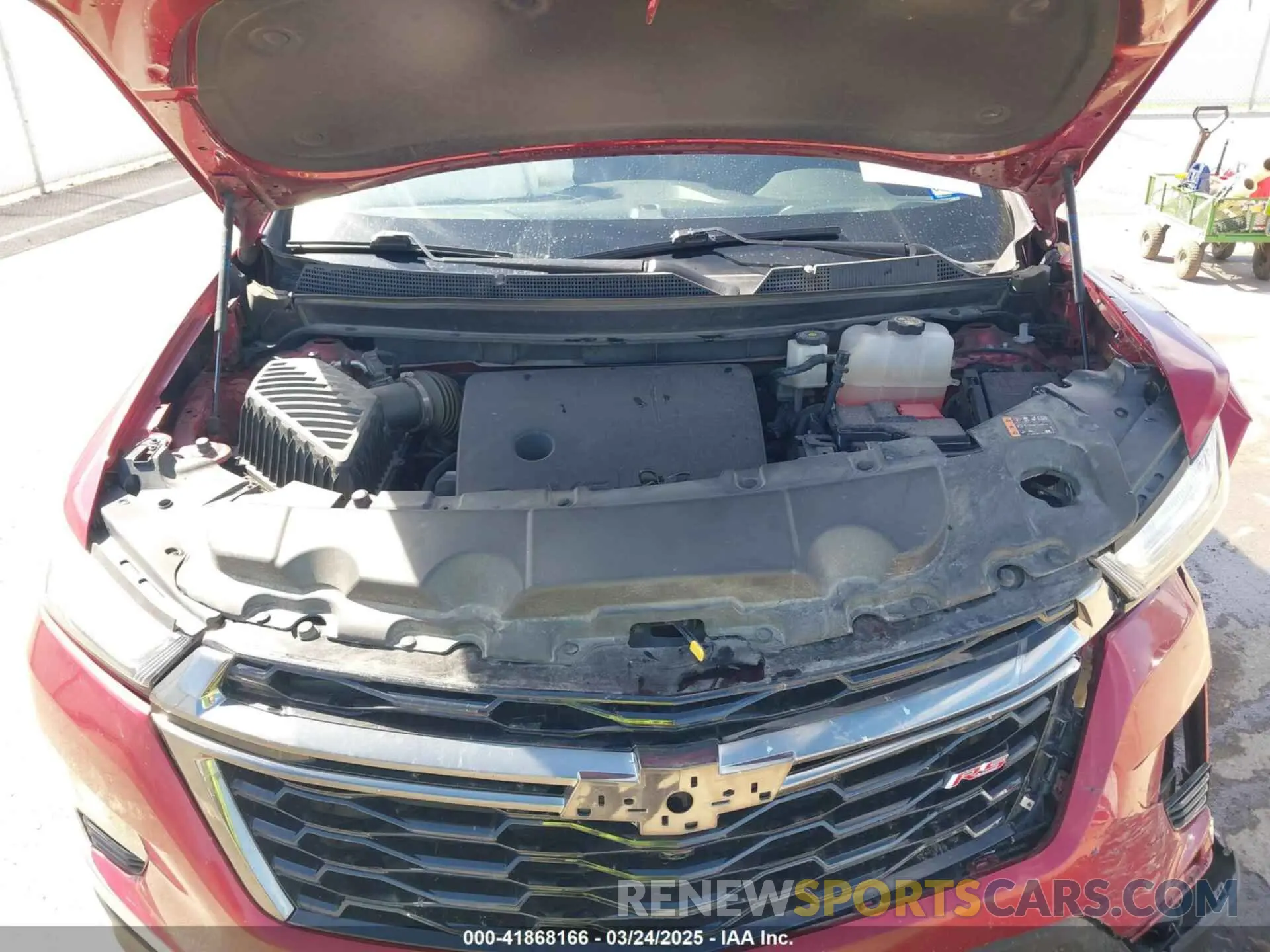 10 fotografías del automóvil dañado 1GNEVJKW8PJ234669 CHEVROLET TRAVERSE 2023