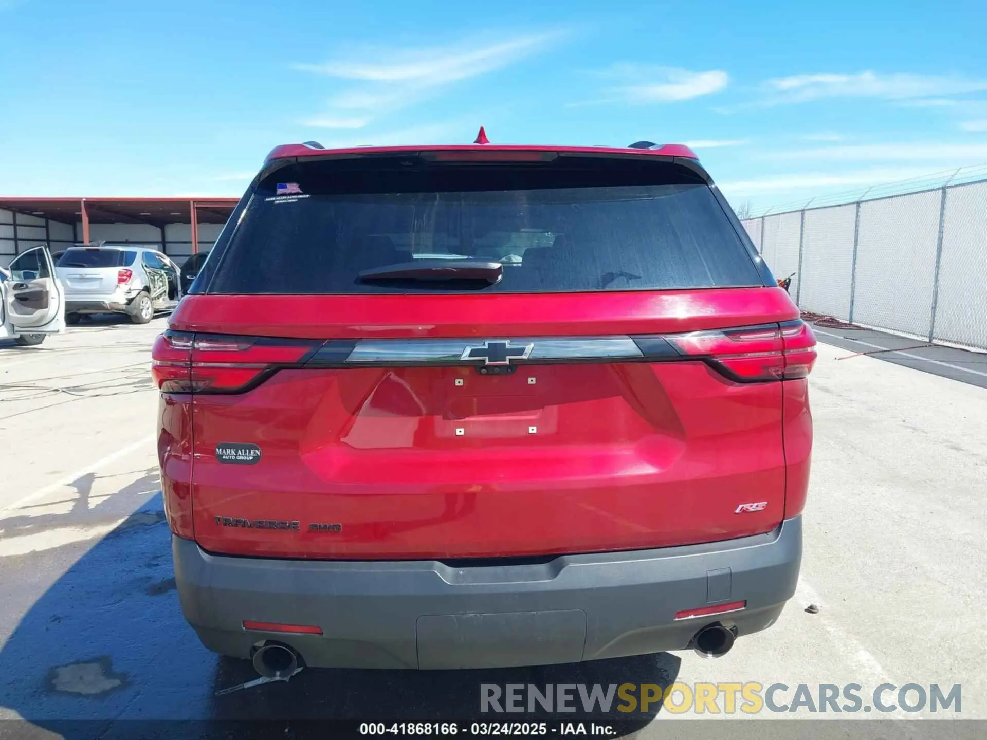 16 fotografías del automóvil dañado 1GNEVJKW8PJ234669 CHEVROLET TRAVERSE 2023