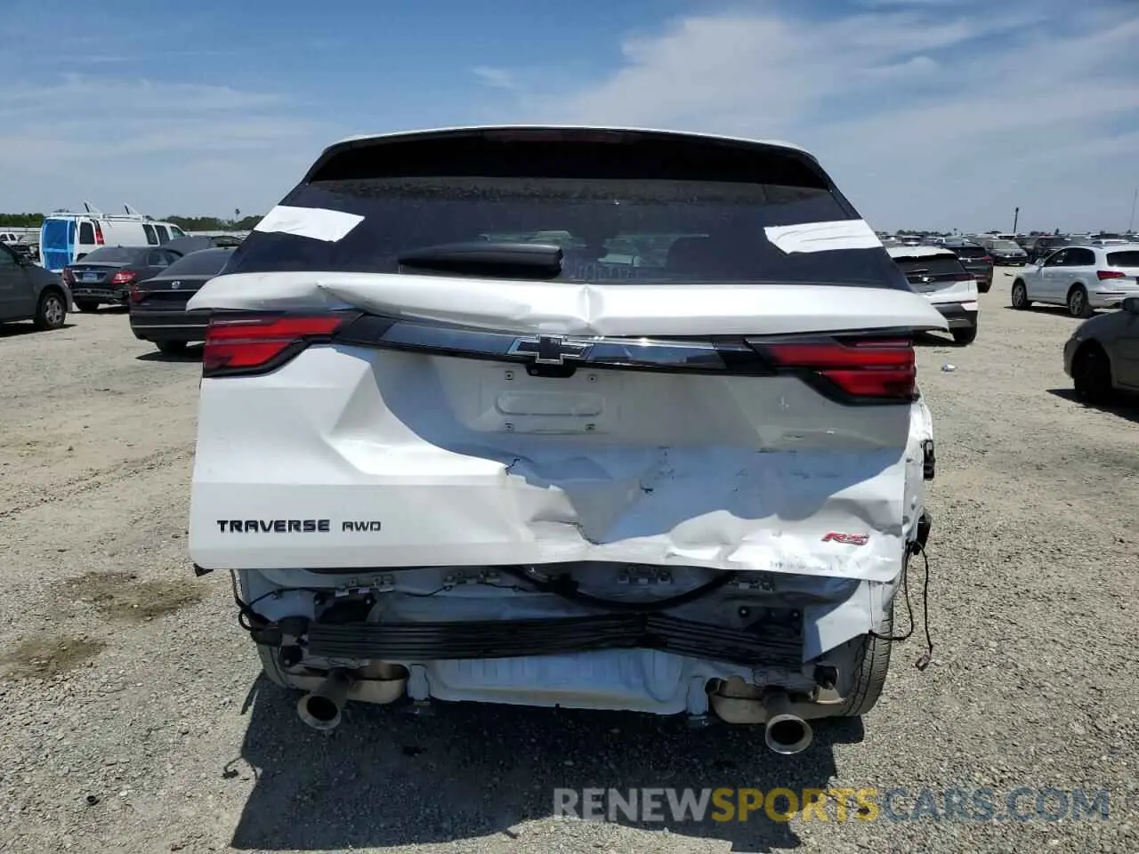 6 fotografías del automóvil dañado 1GNEVJKWXPJ182011 CHEVROLET TRAVERSE 2023