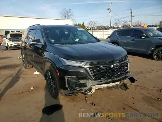 11 fotografías del automóvil dañado 1GNEVJKWXPJ251022 CHEVROLET TRAVERSE 2023