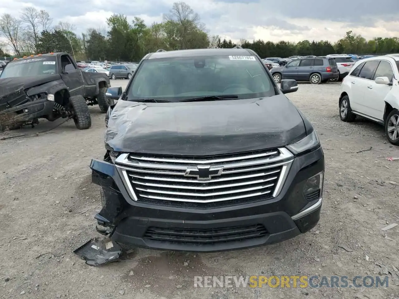 5 fotografías del automóvil dañado 1GNEVKKW1PJ255479 CHEVROLET TRAVERSE 2023
