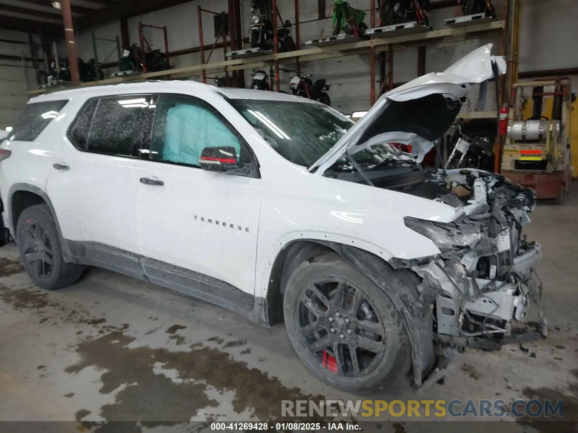 1 fotografías del automóvil dañado 1GNEVKKW4PJ305307 CHEVROLET TRAVERSE 2023