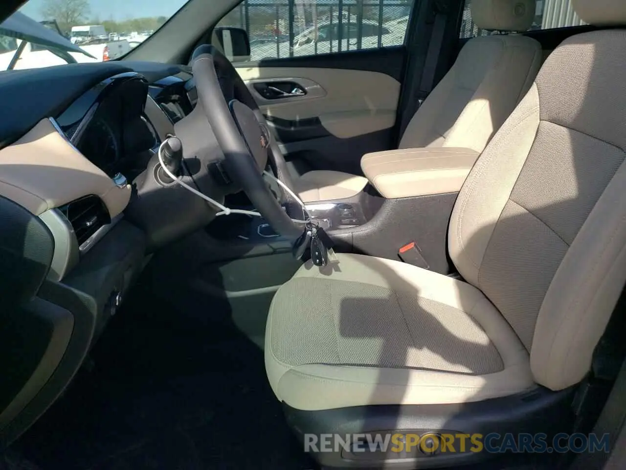 7 fotografías del automóvil dañado 1GNEVMKW9PJ250073 CHEVROLET TRAVERSE 2023