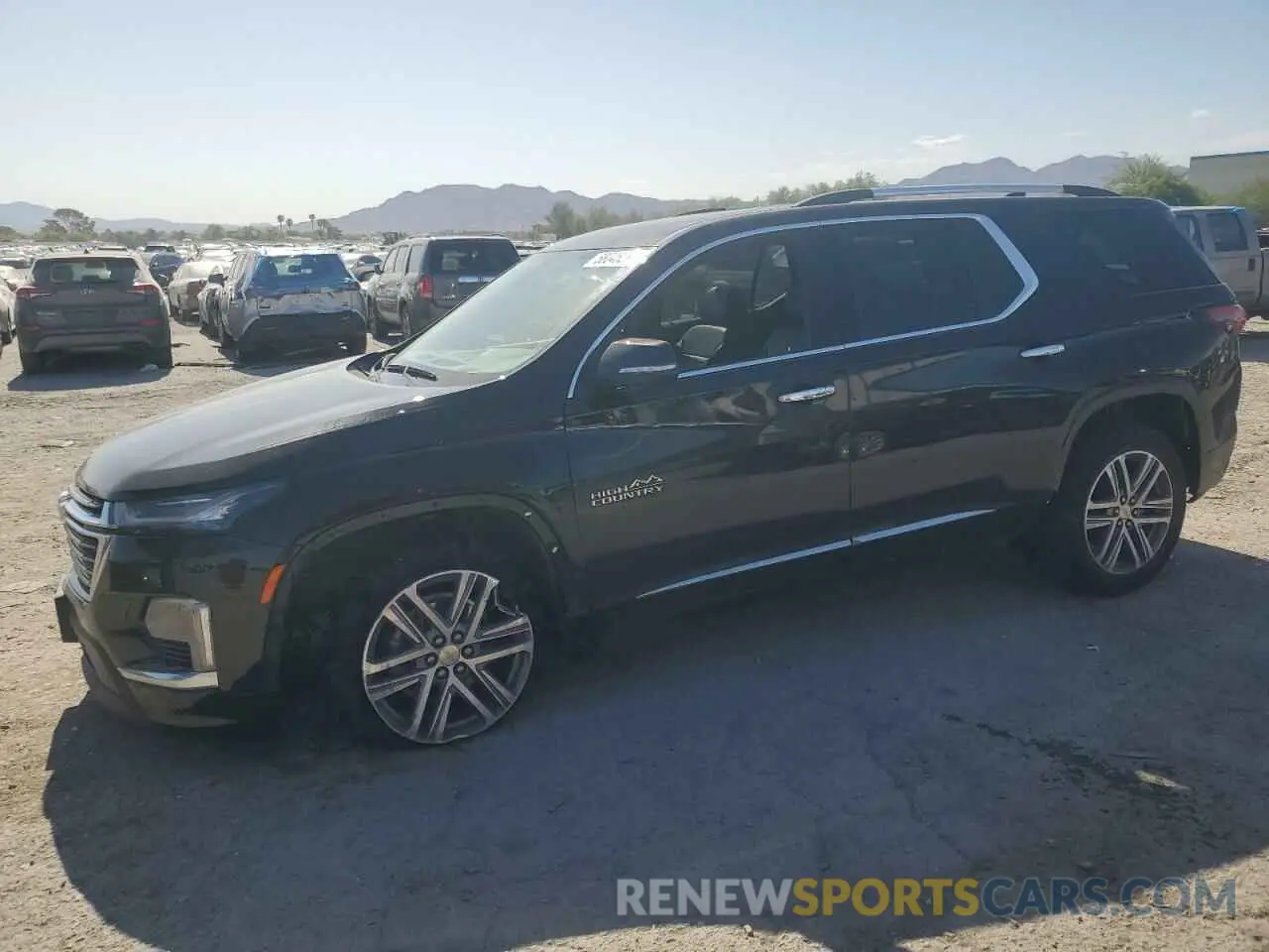 1 fotografías del automóvil dañado 1GNEVNKW3PJ180589 CHEVROLET TRAVERSE 2023