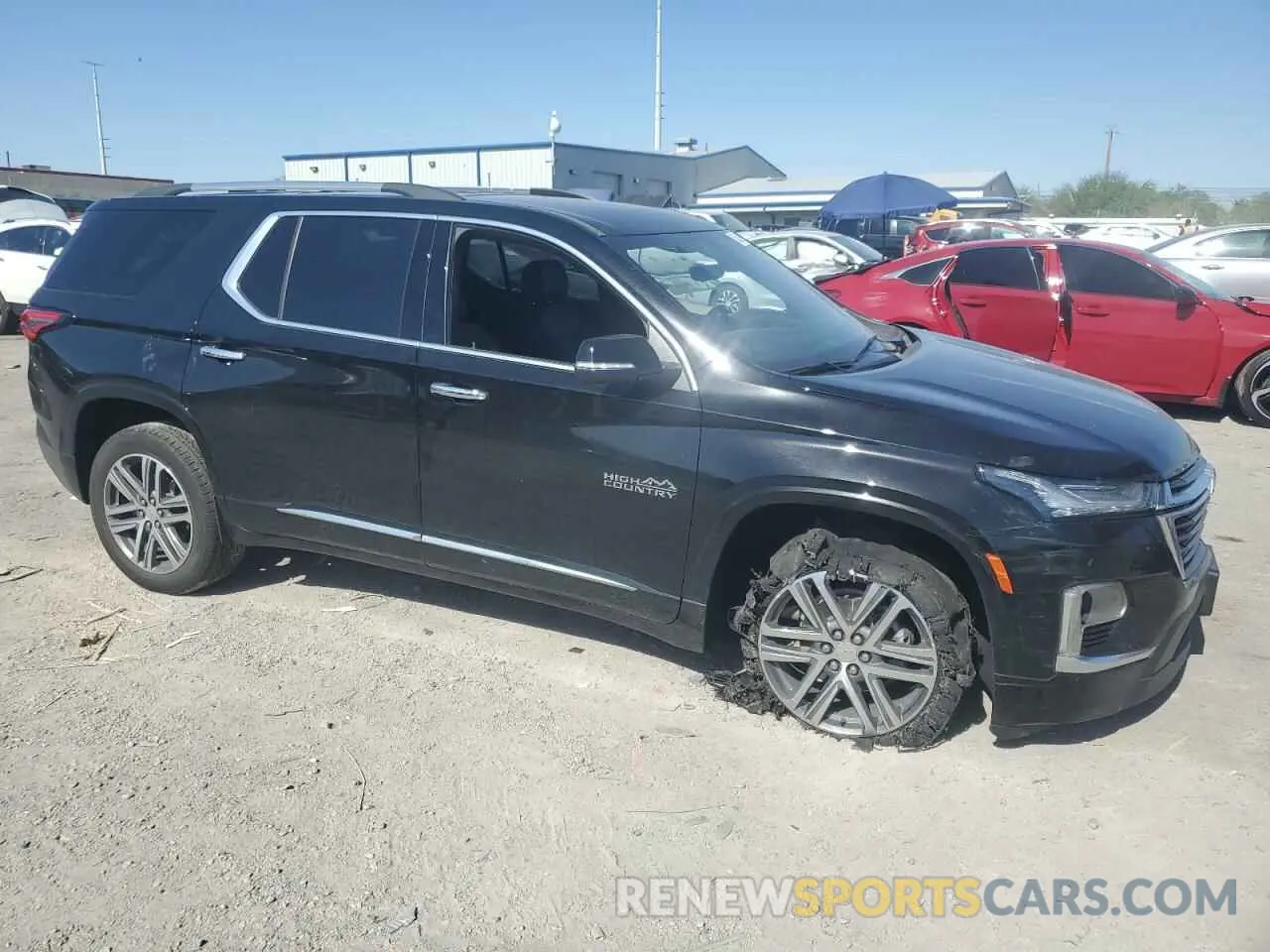 4 fotografías del automóvil dañado 1GNEVNKW3PJ180589 CHEVROLET TRAVERSE 2023