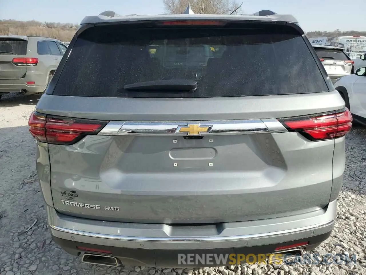 6 fotografías del automóvil dañado 1GNEVNKW3PJ191057 CHEVROLET TRAVERSE 2023