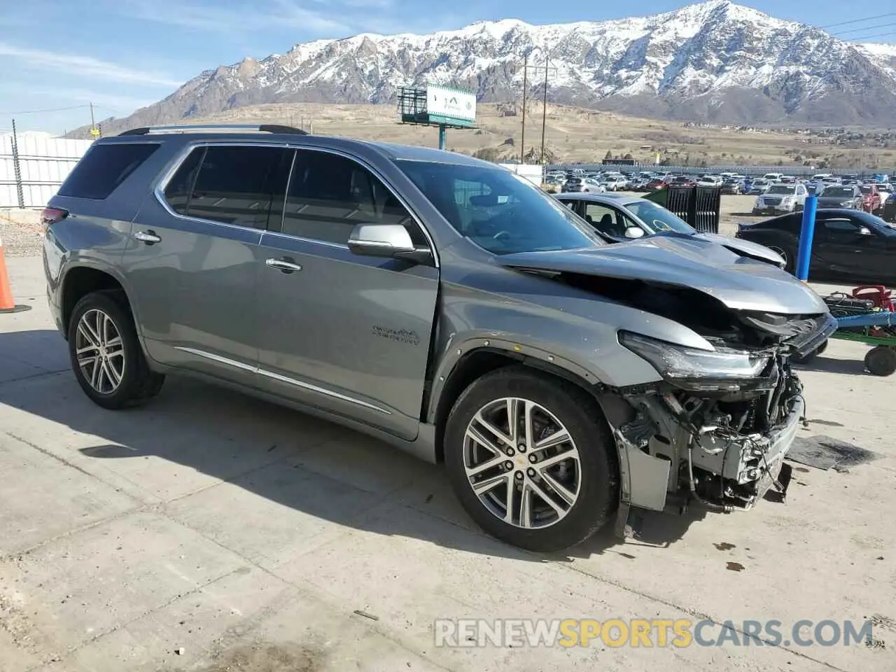 4 fotografías del automóvil dañado 1GNEVNKW8PJ108514 CHEVROLET TRAVERSE 2023