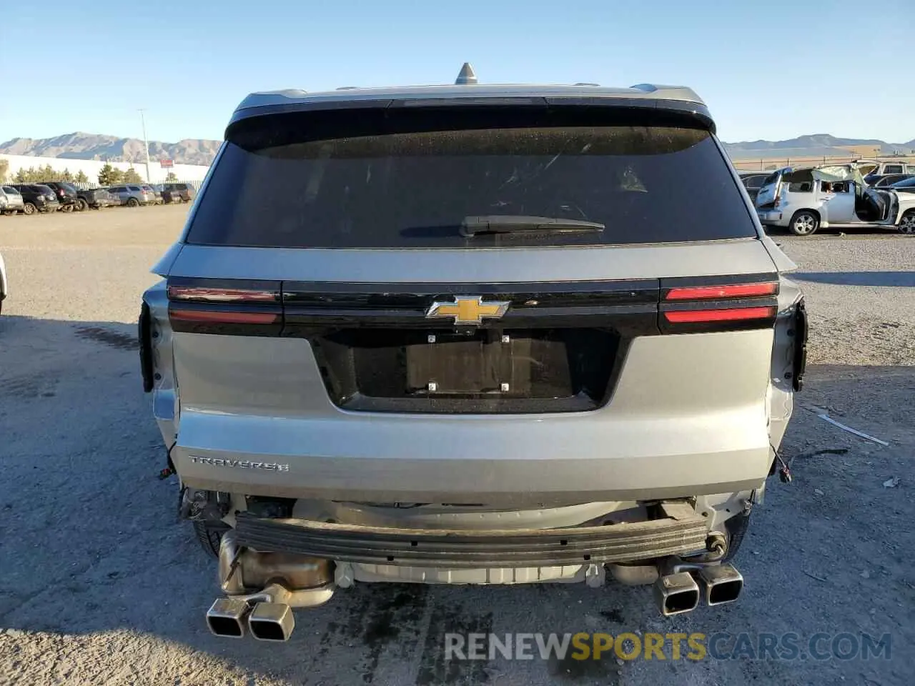 6 fotografías del automóvil dañado 1GNEREKS9RJ177071 CHEVROLET TRAVERSE 2024