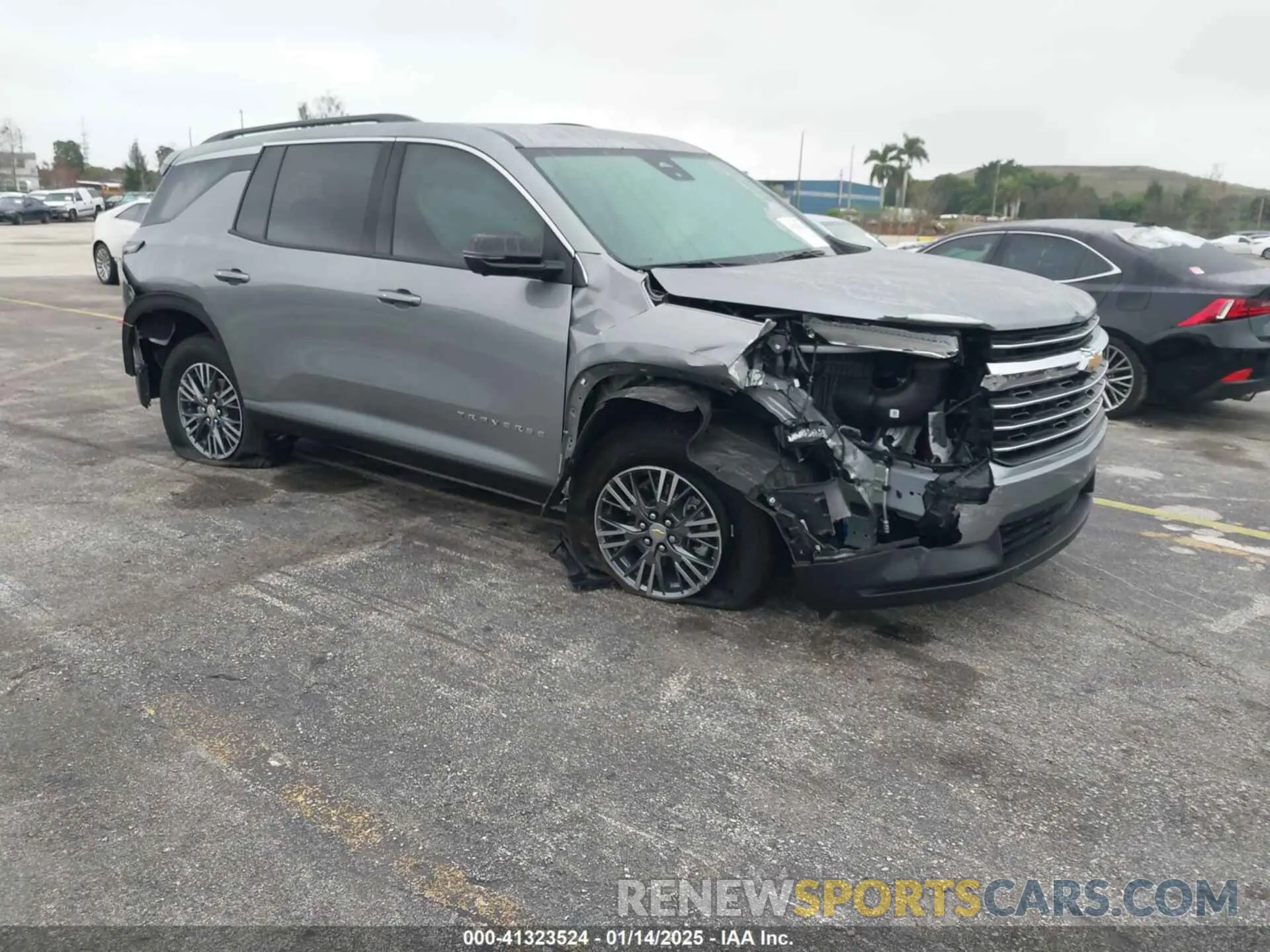 1 fotografías del automóvil dañado 1GNERGKS2RJ156560 CHEVROLET TRAVERSE 2024