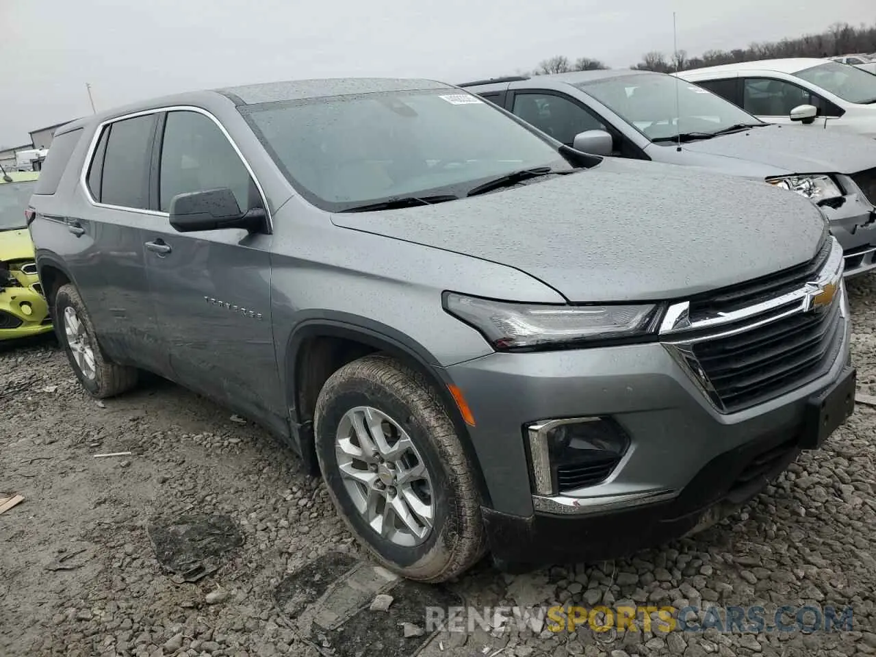 4 fotografías del automóvil dañado 1GNESTKW7RJ139060 CHEVROLET TRAVERSE 2024