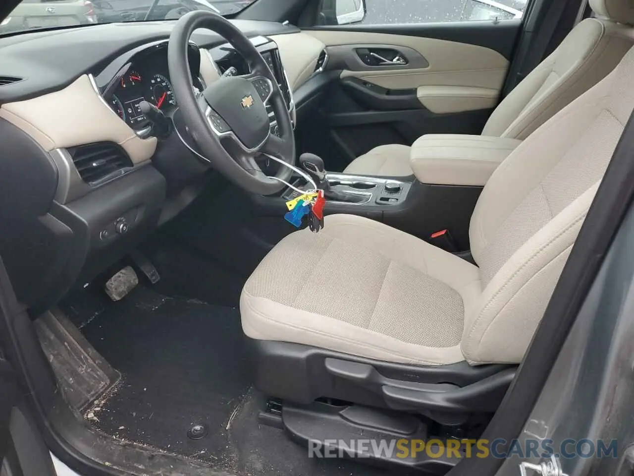 7 fotografías del automóvil dañado 1GNESTKW7RJ139060 CHEVROLET TRAVERSE 2024