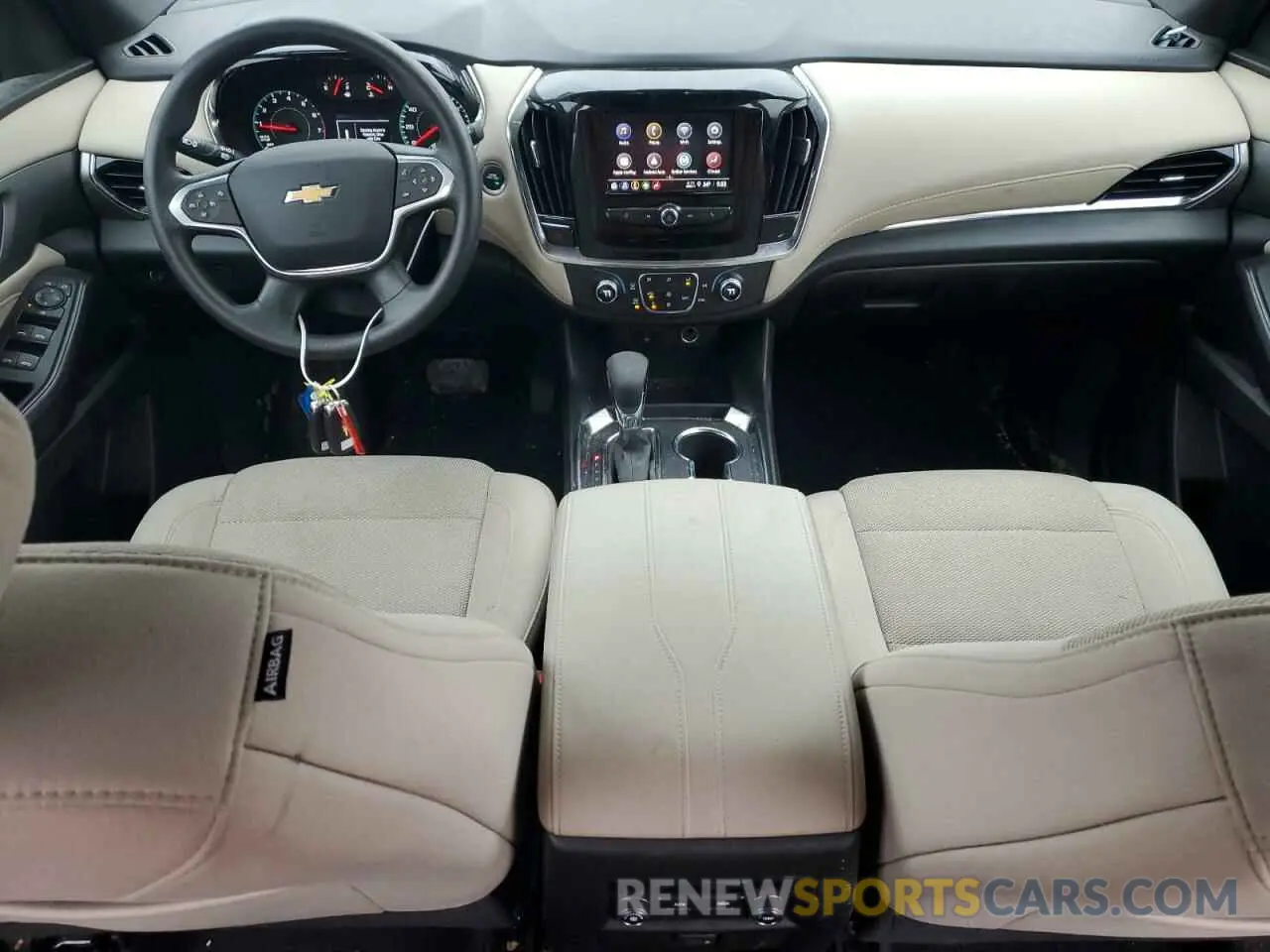 8 fotografías del automóvil dañado 1GNESTKW7RJ139060 CHEVROLET TRAVERSE 2024