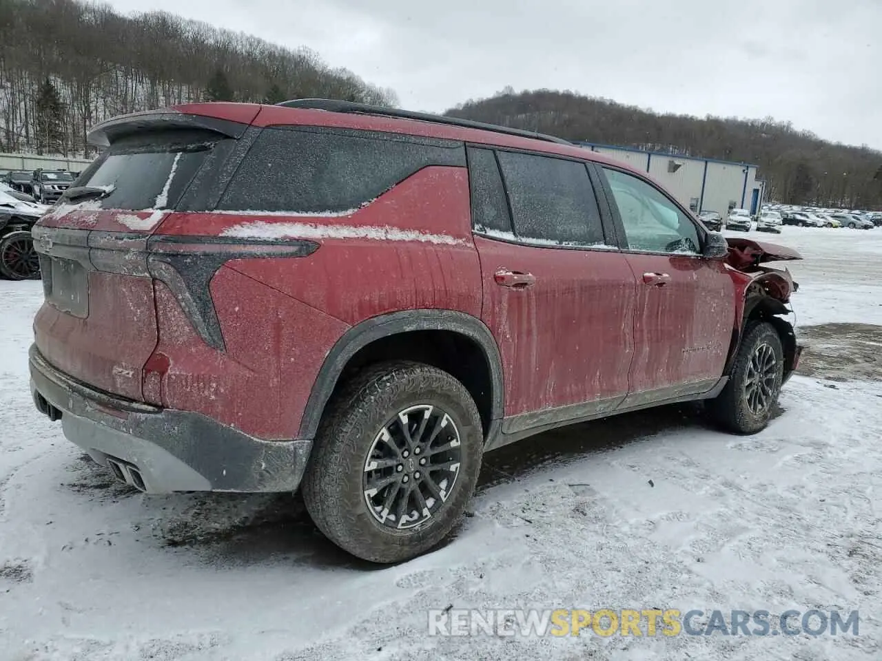 3 fotografías del automóvil dañado 1GNEVJKSXRJ198242 CHEVROLET TRAVERSE 2024