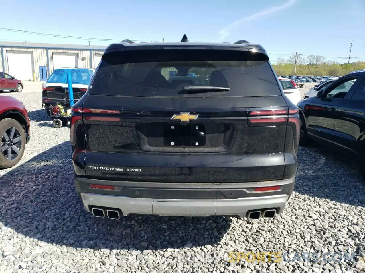 6 fotografías del automóvil dañado 1GNEVGRS3SJ215882 CHEVROLET TRAVERSE 2025