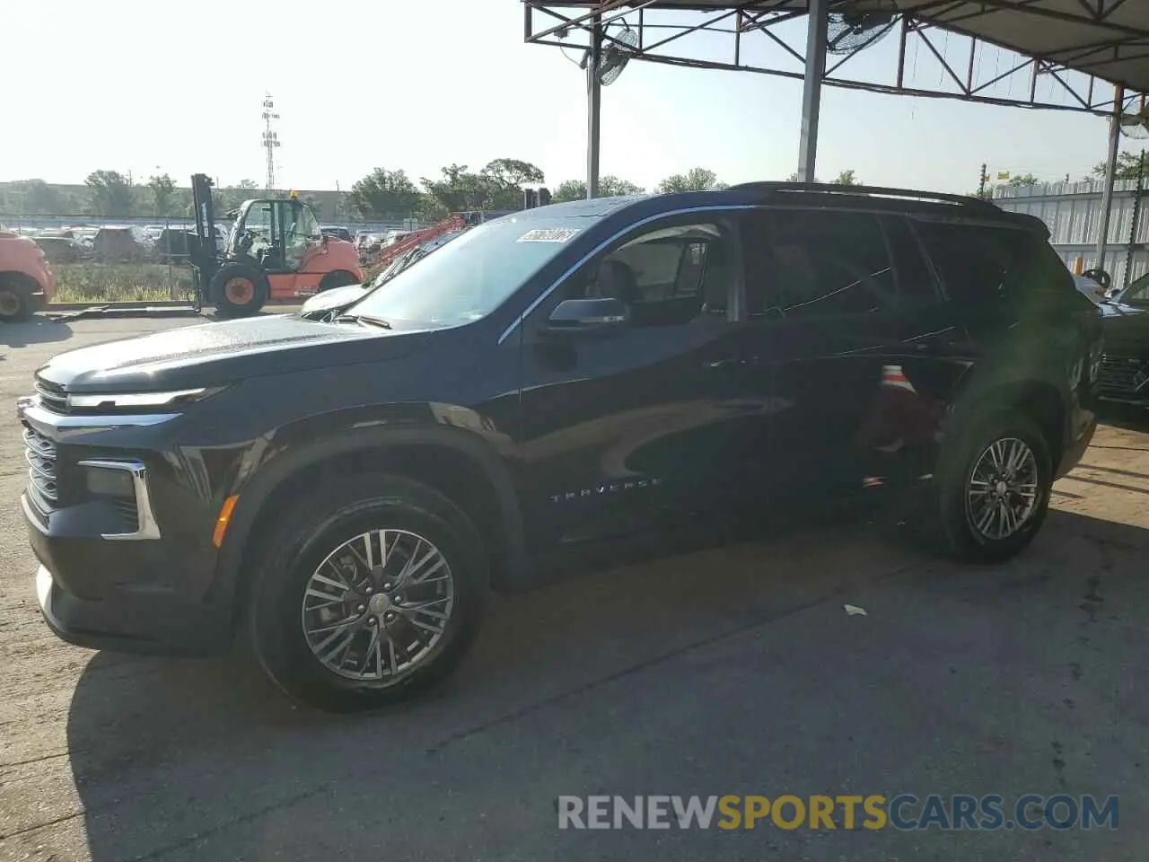 1 fotografías del automóvil dañado 1GNEVGRS7SJ153290 CHEVROLET TRAVERSE 2025