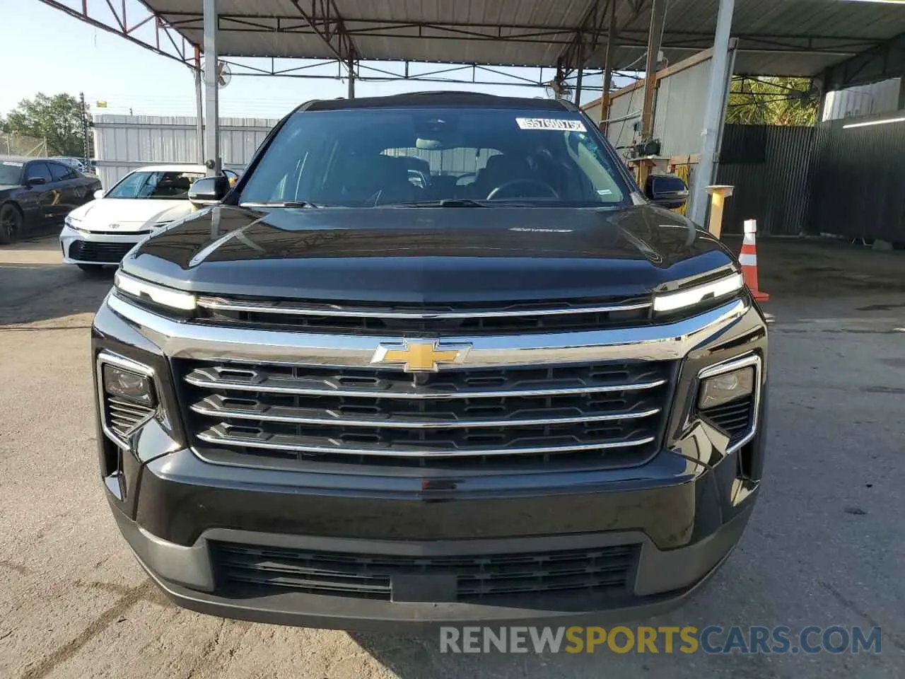 5 fotografías del automóvil dañado 1GNEVGRS7SJ153290 CHEVROLET TRAVERSE 2025
