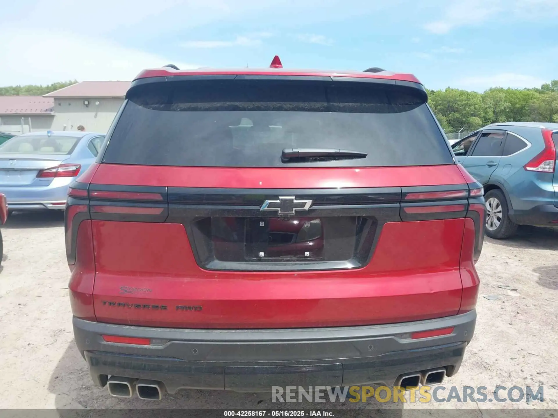 16 fotografías del automóvil dañado 1GNEVGRS8SJ113204 CHEVROLET TRAVERSE 2025