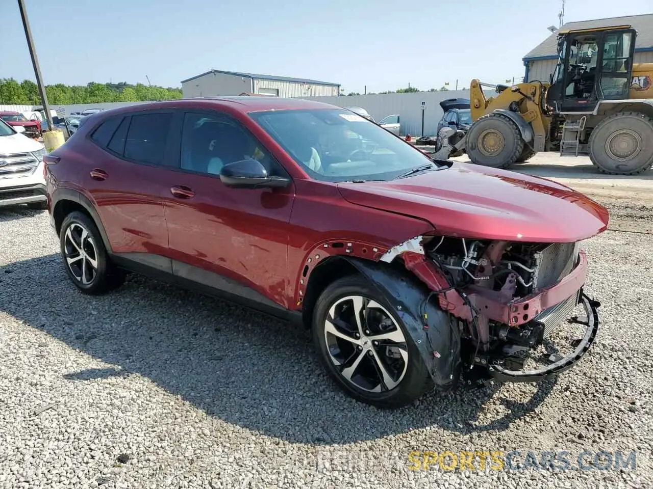 4 fotografías del automóvil dañado KL77LGE20RC026003 CHEVROLET TRAX 1RS 2024