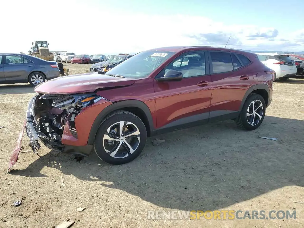 1 fotografías del automóvil dañado KL77LGE20RC245284 CHEVROLET TRAX 1RS 2024