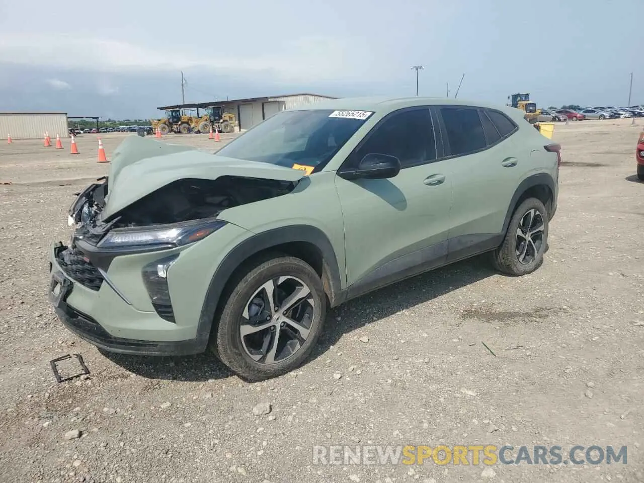1 fotografías del automóvil dañado KL77LGE21RC141287 CHEVROLET TRAX 1RS 2024