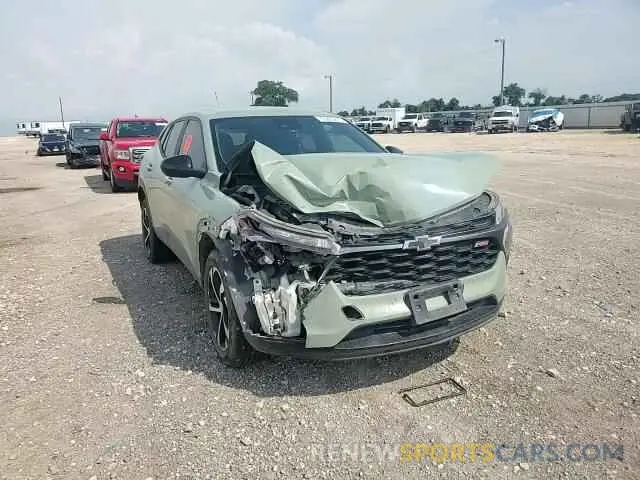 15 fotografías del automóvil dañado KL77LGE21RC141287 CHEVROLET TRAX 1RS 2024