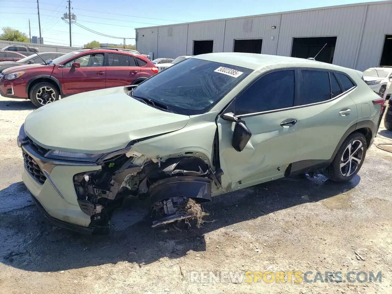 1 fotografías del automóvil dañado KL77LGE21RC209538 CHEVROLET TRAX 1RS 2024