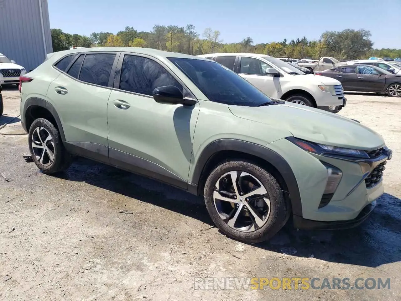 4 fotografías del automóvil dañado KL77LGE21RC209538 CHEVROLET TRAX 1RS 2024
