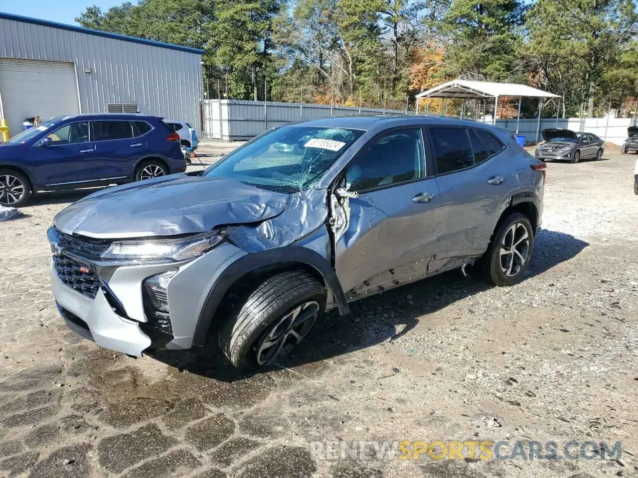 1 fotografías del automóvil dañado KL77LGE22RC099745 CHEVROLET TRAX 1RS 2024