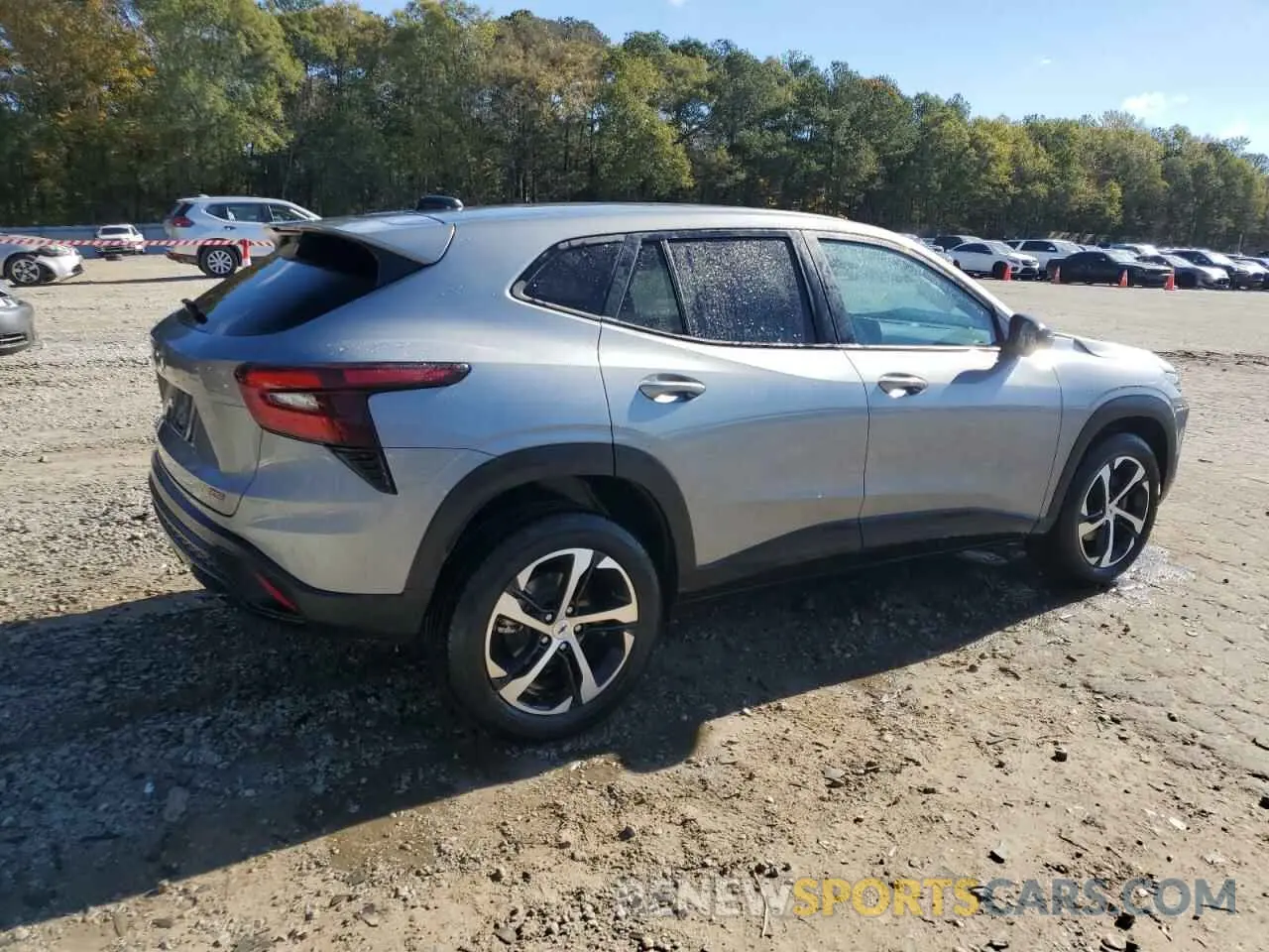3 fotografías del automóvil dañado KL77LGE22RC099745 CHEVROLET TRAX 1RS 2024