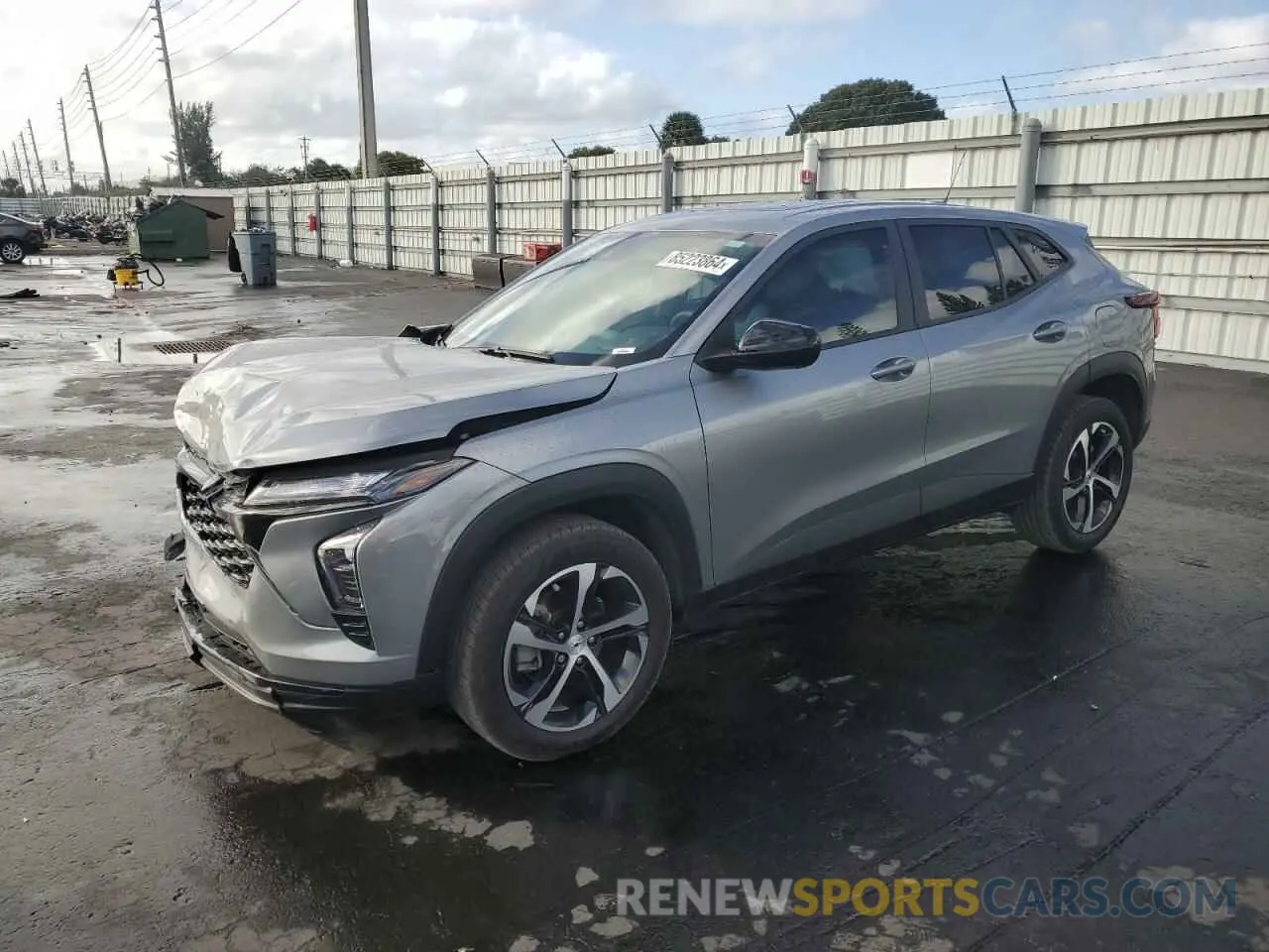 1 fotografías del automóvil dañado KL77LGE24RC028255 CHEVROLET TRAX 1RS 2024