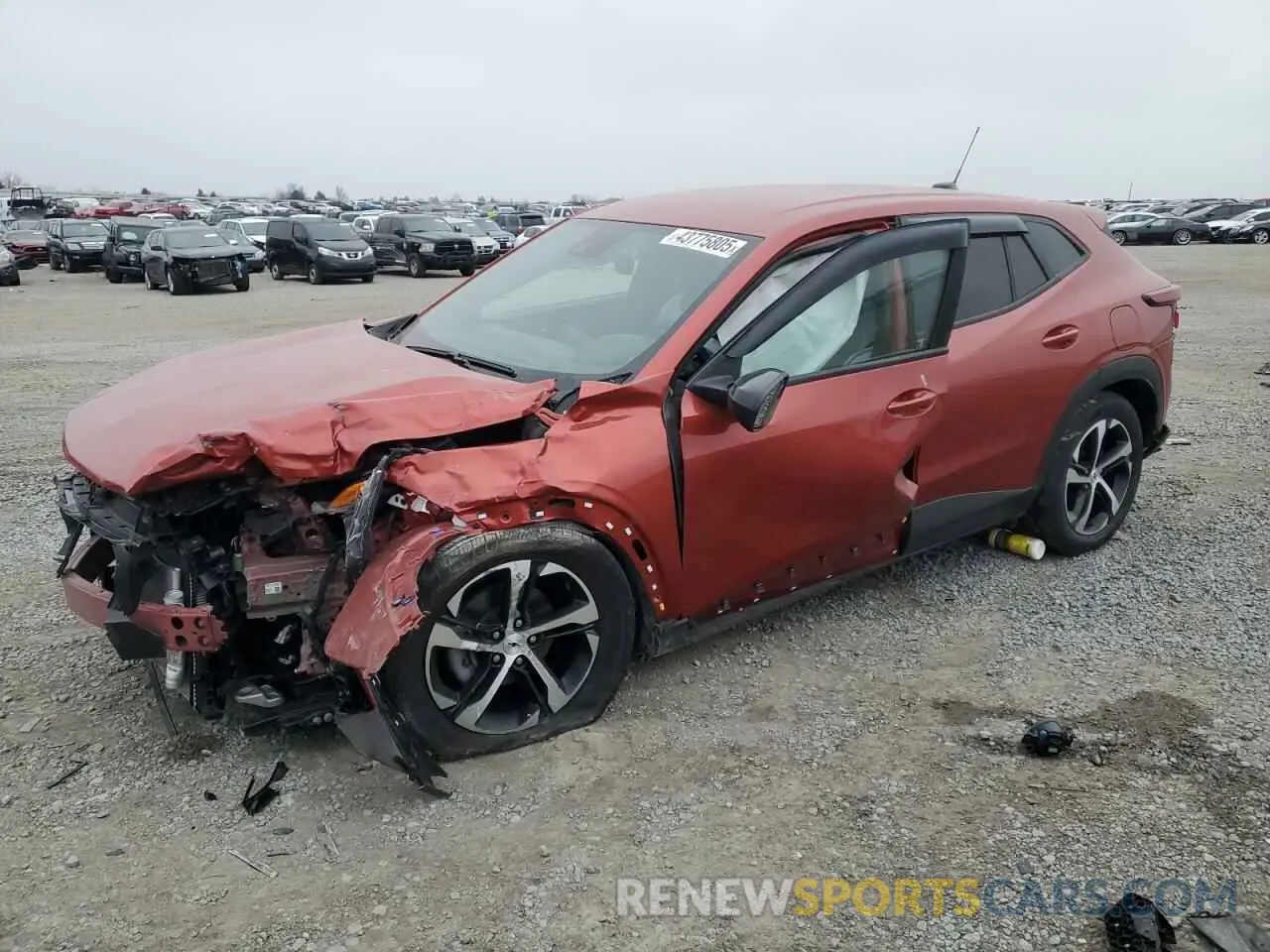 1 fotografías del automóvil dañado KL77LGE25RC108213 CHEVROLET TRAX 1RS 2024