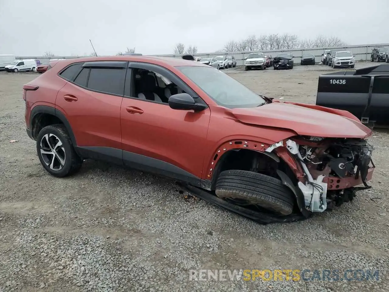 4 fotografías del automóvil dañado KL77LGE25RC108213 CHEVROLET TRAX 1RS 2024