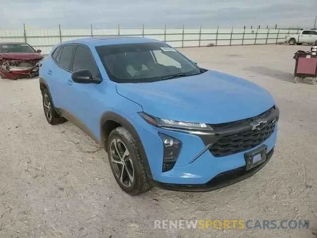 12 fotografías del automóvil dañado KL77LGE25RC145813 CHEVROLET TRAX 1RS 2024