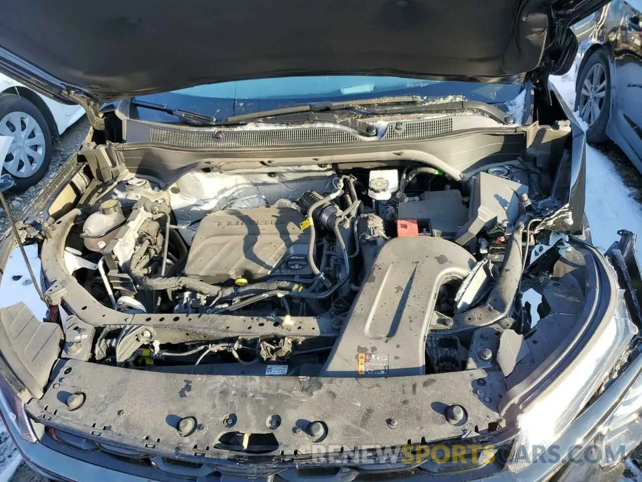 11 fotografías del automóvil dañado KL77LGE26RC057157 CHEVROLET TRAX 1RS 2024
