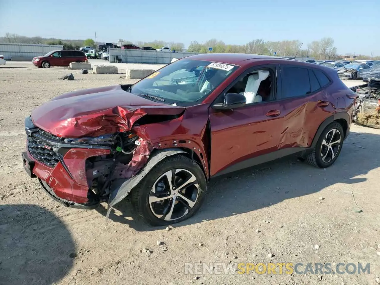 1 fotografías del automóvil dañado KL77LGE27RC026340 CHEVROLET TRAX 1RS 2024