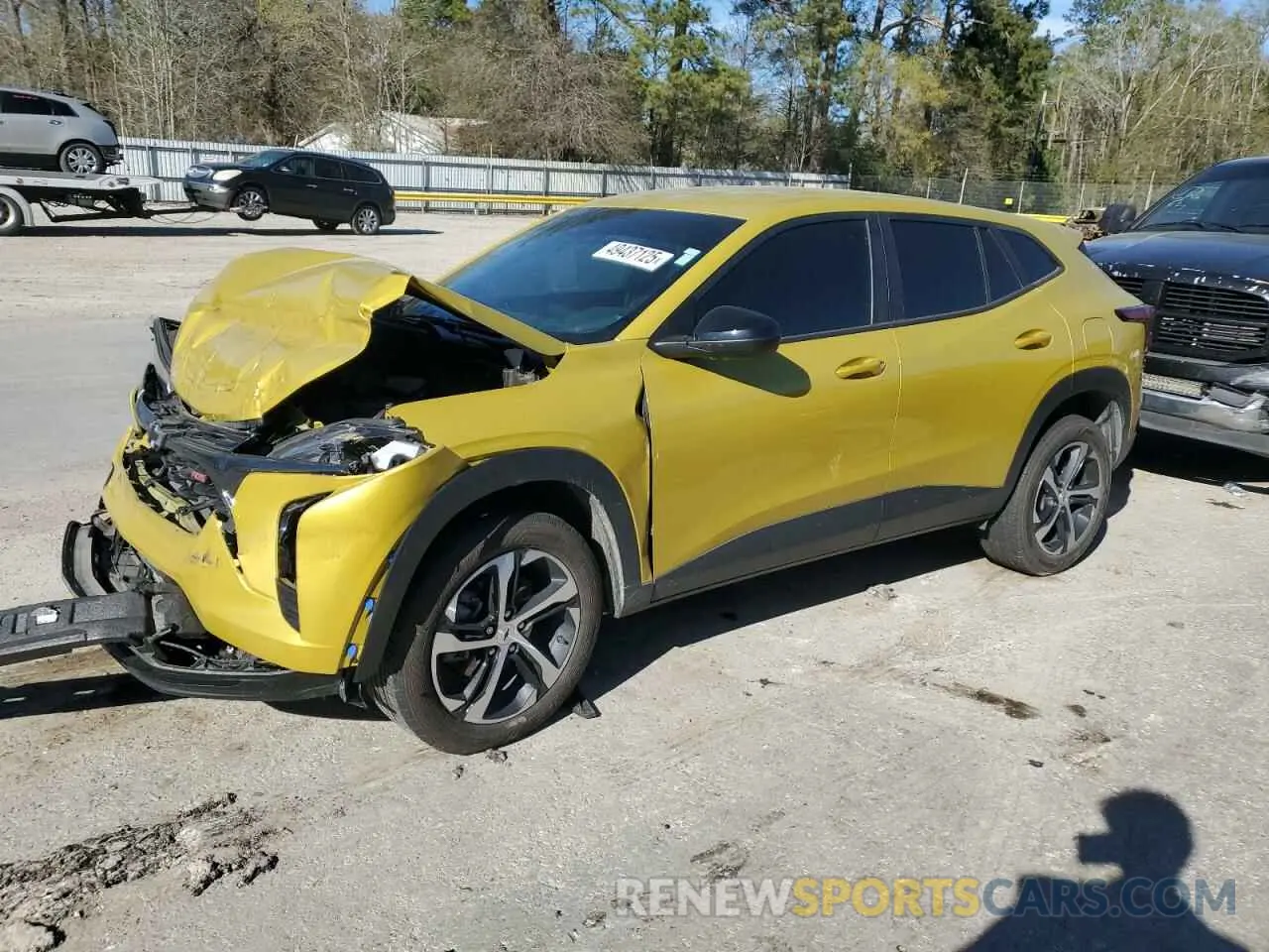 1 fotografías del automóvil dañado KL77LGE29RC043169 CHEVROLET TRAX 1RS 2024
