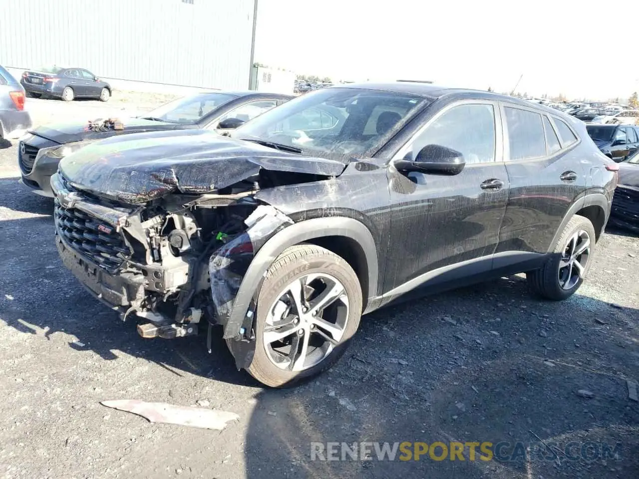 1 fotografías del automóvil dañado KL77LGE29RC141635 CHEVROLET TRAX 1RS 2024