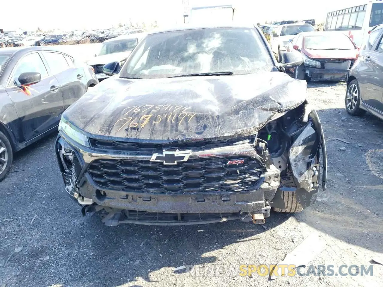 5 fotografías del automóvil dañado KL77LGE29RC141635 CHEVROLET TRAX 1RS 2024