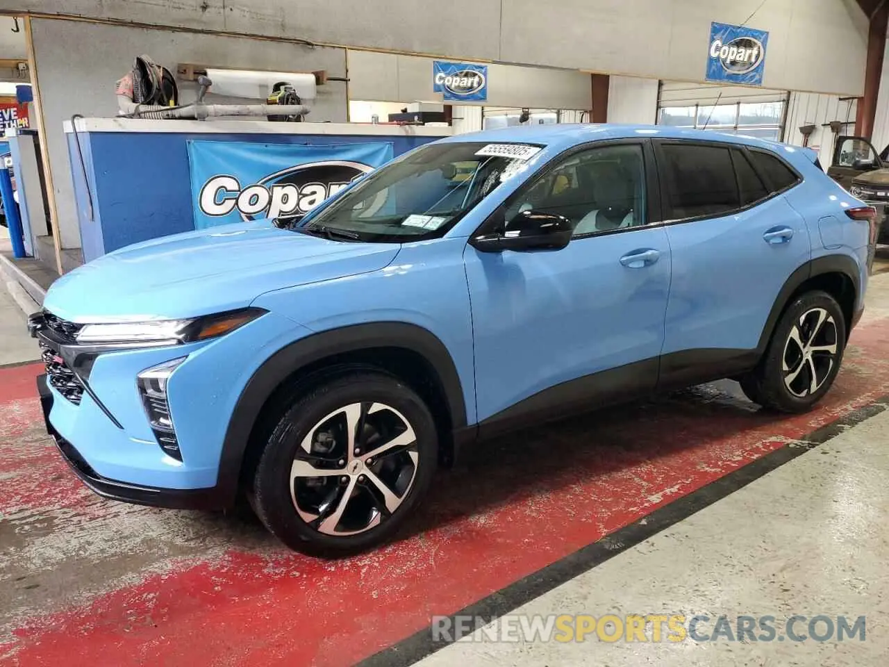 1 fotografías del automóvil dañado KL77LGE29RC158077 CHEVROLET TRAX 1RS 2024