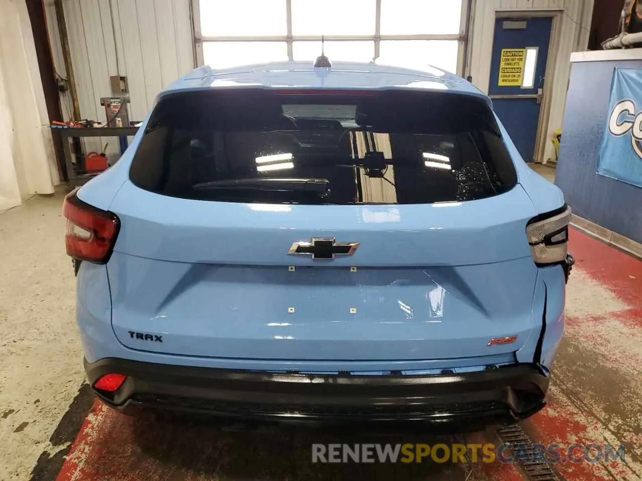 6 fotografías del automóvil dañado KL77LGE29RC158077 CHEVROLET TRAX 1RS 2024