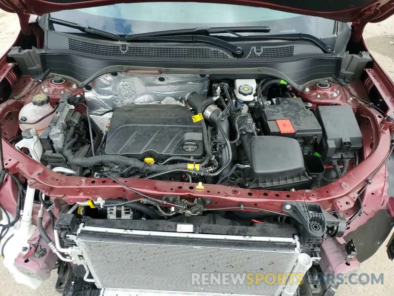 12 fotografías del automóvil dañado KL77LGE29RC174604 CHEVROLET TRAX 1RS 2024
